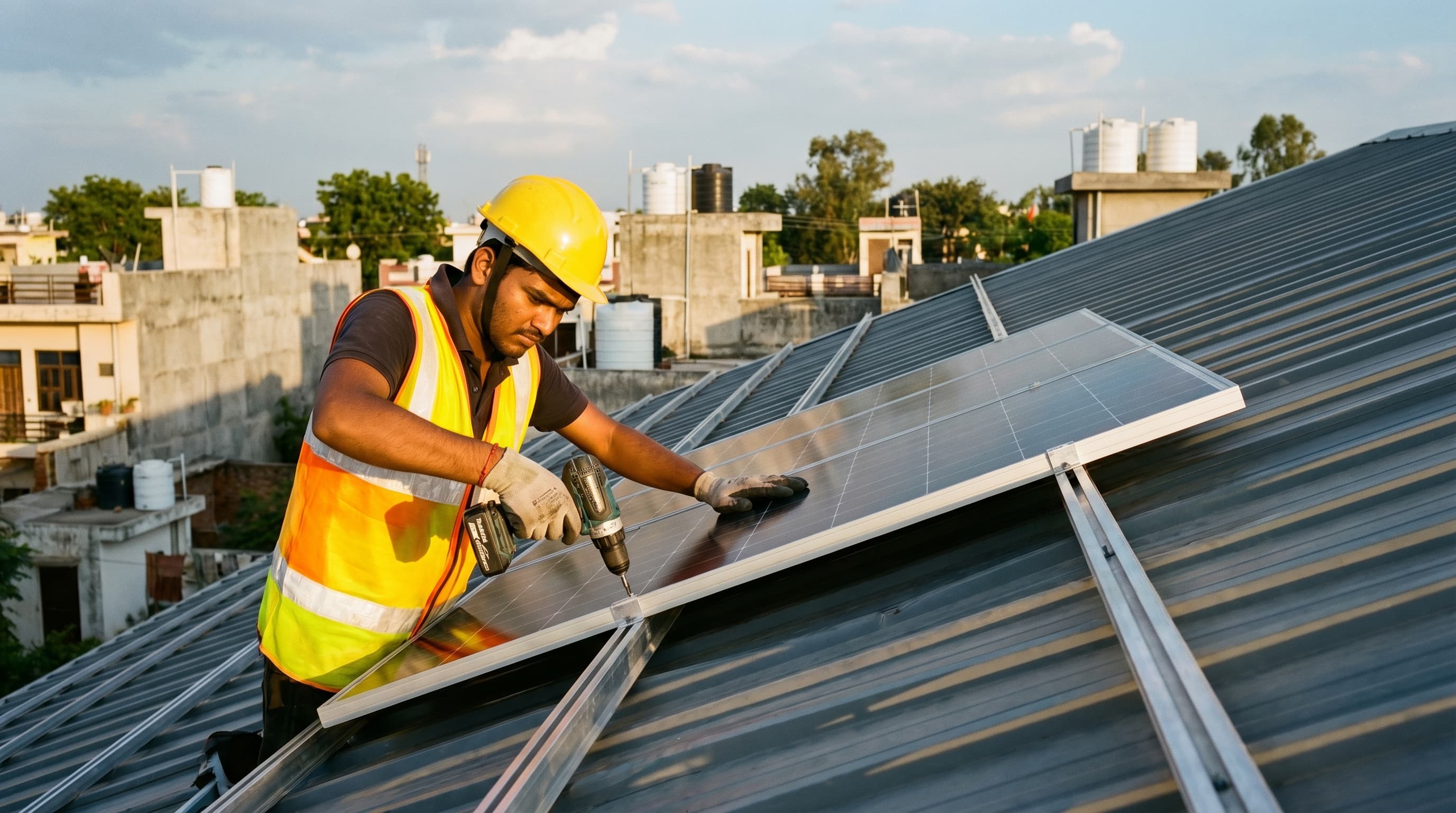 Solar panel installation by Satvikk Oorja — get a free quote